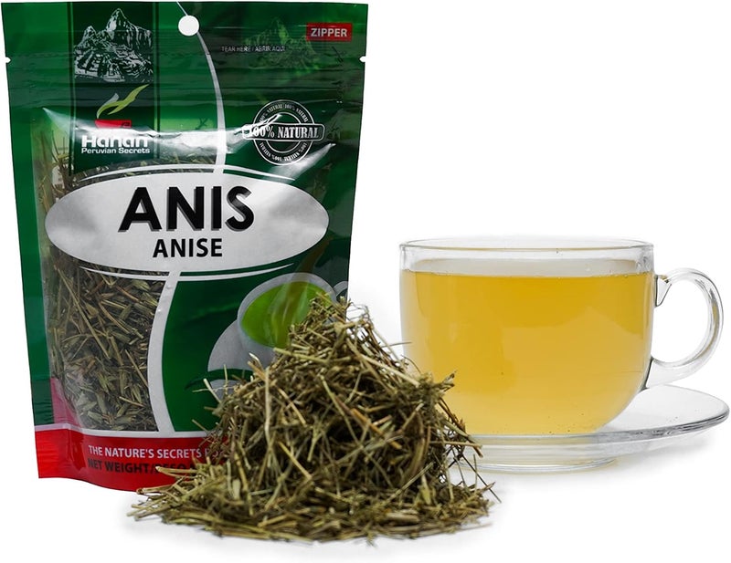 Hanan Peruvian Secrets Anis Herbal Tea | 100% Natural Anise | 1.41oz / 40g - Image 1